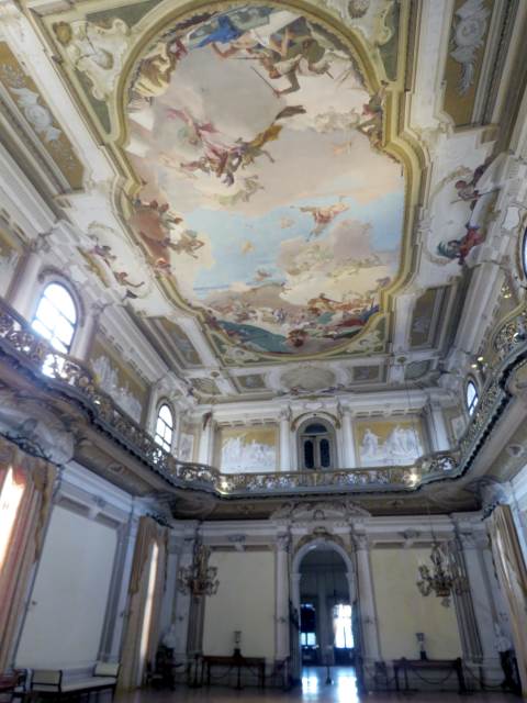 Villa Pisani, sala da ballo, Riviera del Brenta, venezia