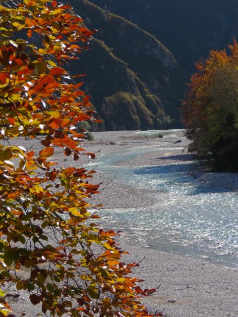 Torrente Cellina, Verso Barcis