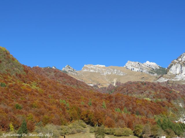 Verso Barcis, panorama