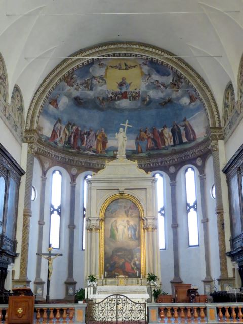 Montagnana, affreschi del Duomo, Padova